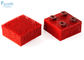 PN 130297 Propack Thin Nylon Bristle Vector 5000 บล็อกเท้ากลมสีแดง