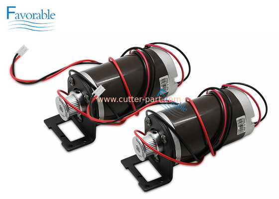 มอเตอร์แบบสีเทา 24V DC พร้อมพูลี สําหรับเครื่องจอฉลากหมึกความเร็วสูง NewPower