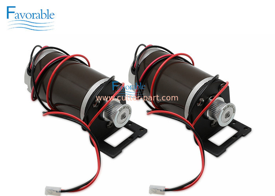 มอเตอร์แบบสีเทา 24V DC พร้อมพูลี สําหรับเครื่องจอฉลากหมึกความเร็วสูง NewPower